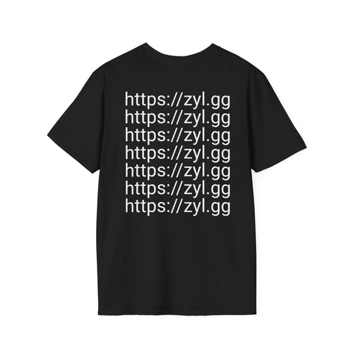 "zyl.gg" promo shirt